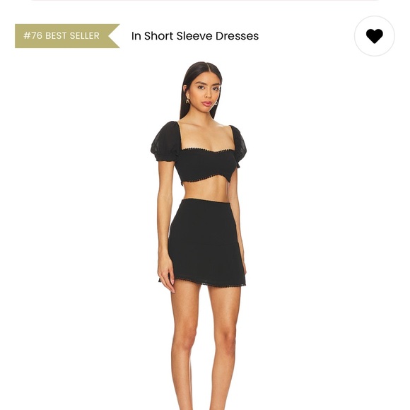 Chic Black Two-Piece Set - Picture 3 of 3